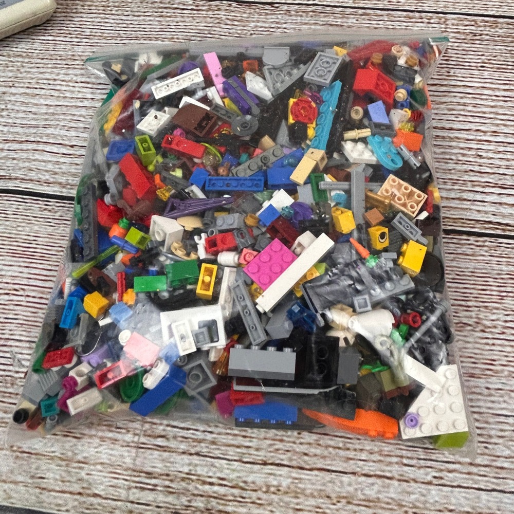 Lego Bulk Building Bricks Lot Mixed Colors Shapes Specialty Pieces 2lb 1oz Mixed